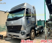 BÁN ĐẦU KÉO HOWO 375 CẦU LAP MAN SẢN XUẤT 2014